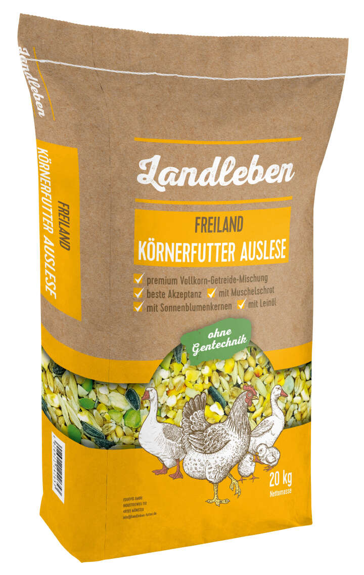 Landleben Freiland Körnerfutter Auslese